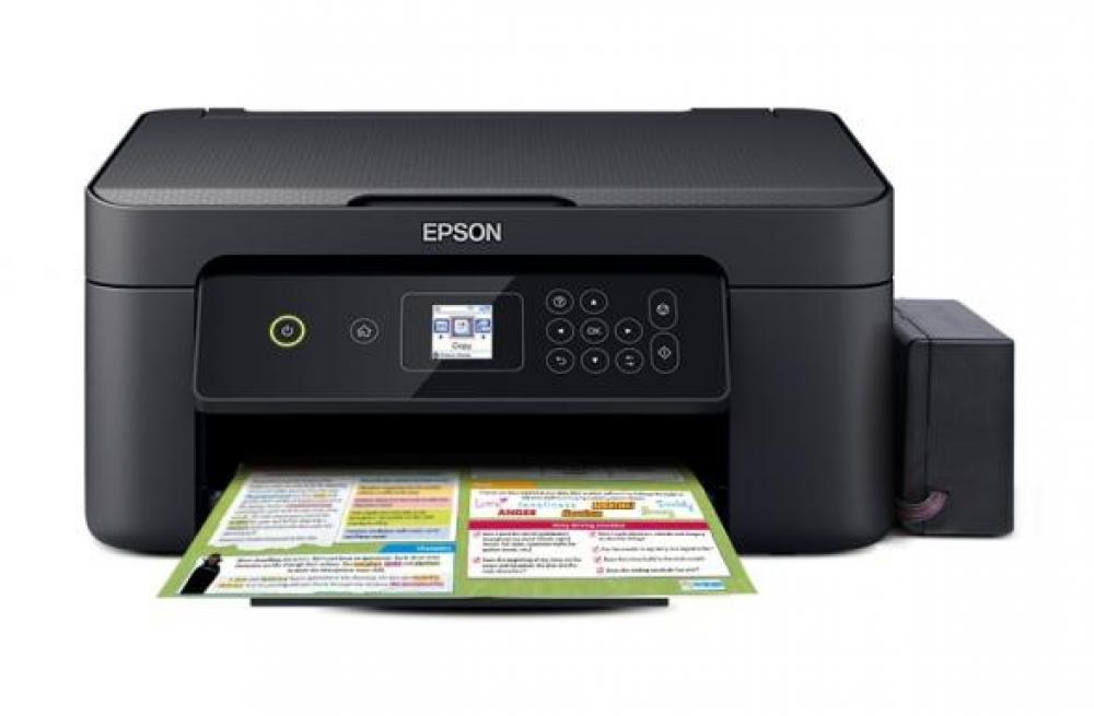 изображение МФУ Epson Expression Home XP-3205 с БСНПЧ и чернилами INKSYSTEM 127мл - изображение 1