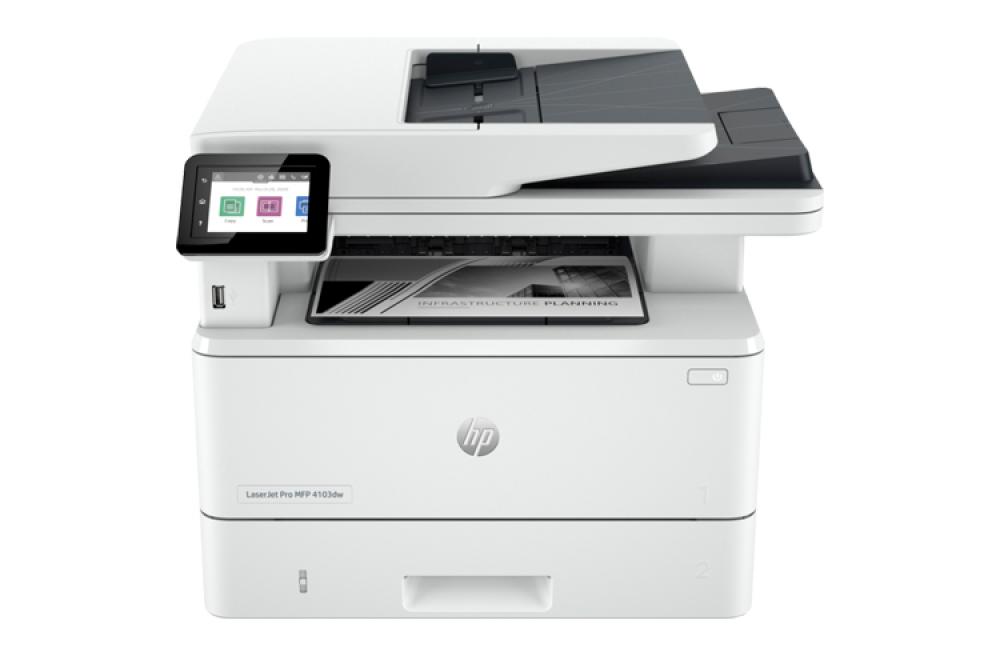 изображение МФУ лазерное HP LaserJet Pro 4103dw - изображение 1