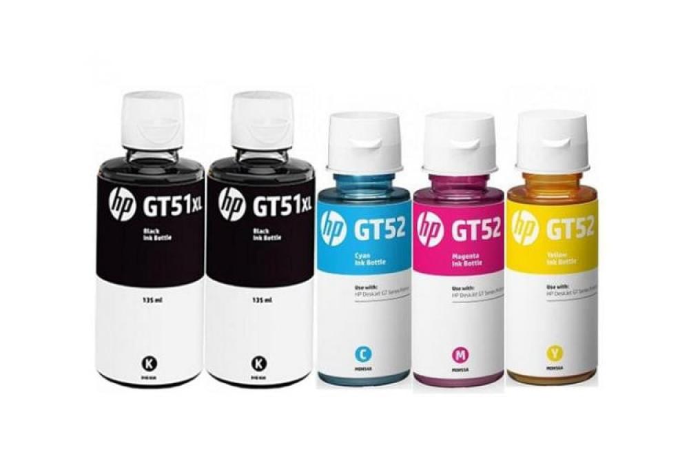 изображение Оригинальные чернила для HP Smart Tank 720 (черный 170 мл - 2шт, цветные по 70мл)