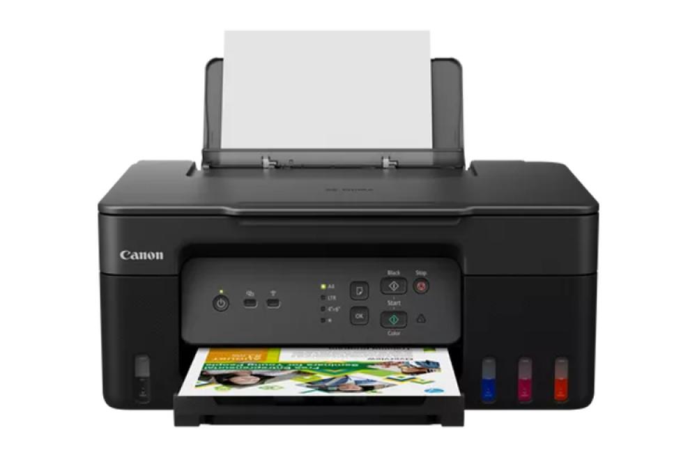 изображение МФУ Canon PIXMA G3430 Black с оригинальной СНПЧ и чернилами (черный - 70мл, цветные - 40 мл) - изображение 1