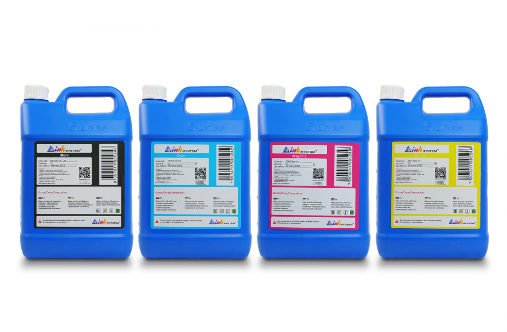 изображение Чернила INKSYSTEM для фотопечати на Epson 5 л (4 цвета)