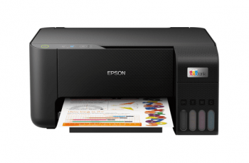 МФУ Epson L3210 с оригинальной СНПЧ и пигментными чернилами 100мл