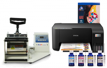 Термопресс INKSYSTEM M-01 для кружек и МФУ Epson L3210 с набором для сублимационной печати Термопресс INKSYSTEM M-01 для кружек и МФУ Epson L3210 с набором для сублимационной печати