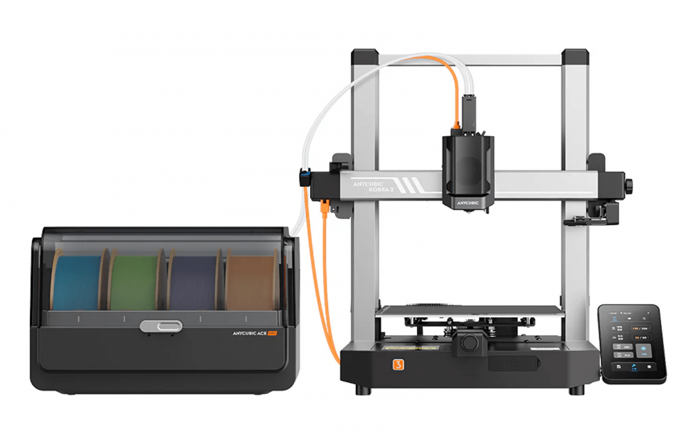 изображение 3D принтер Anycubic Kobra 3 Combo - изображение 1