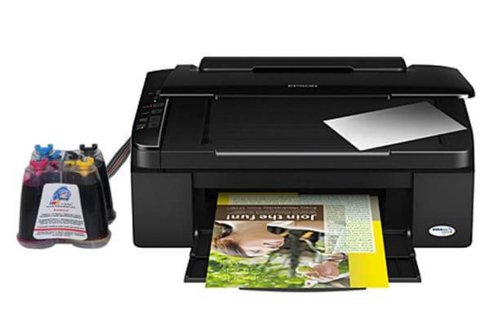 изображение МФУ Epson Stylus TX119 с СНПЧ и чернилами - изображение 1