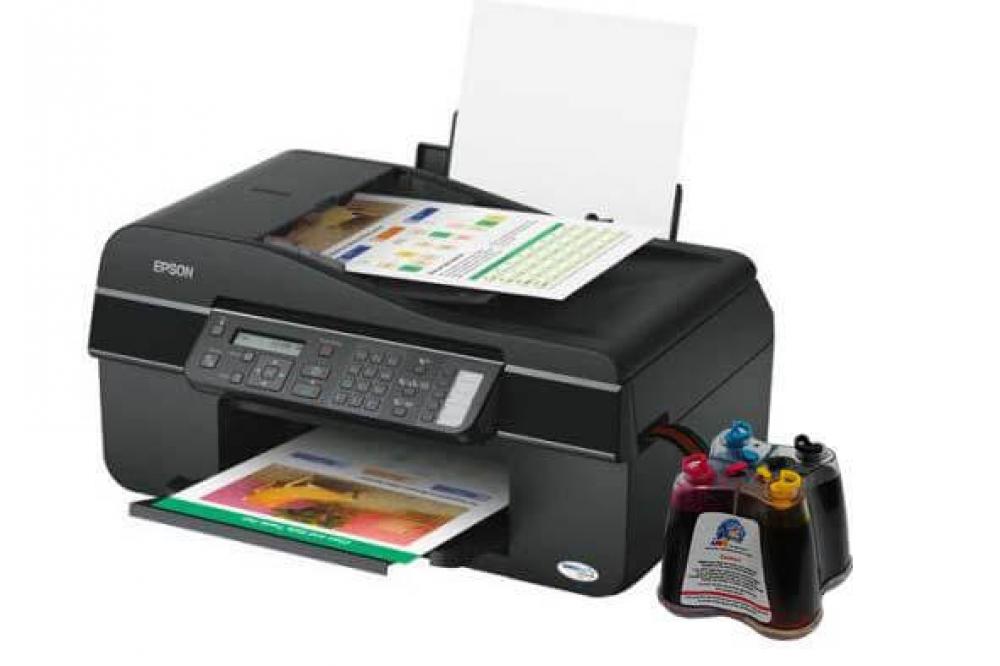 изображение МФУ Epson Stylus Office TX300F с СНПЧ и чернилами - изображение 1