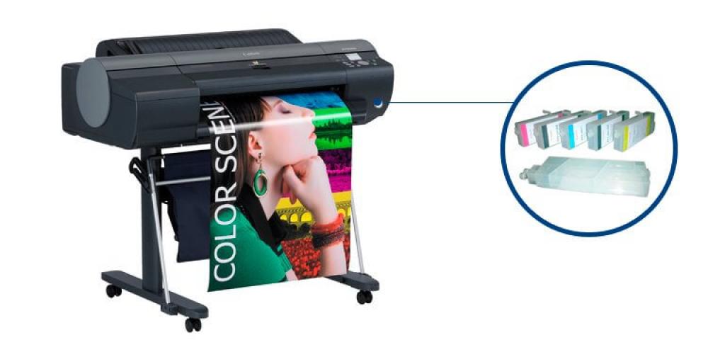 изображение Плоттер Canon imagePROGRAF IPF6350 с ПЗК и чернилами - изображение 1