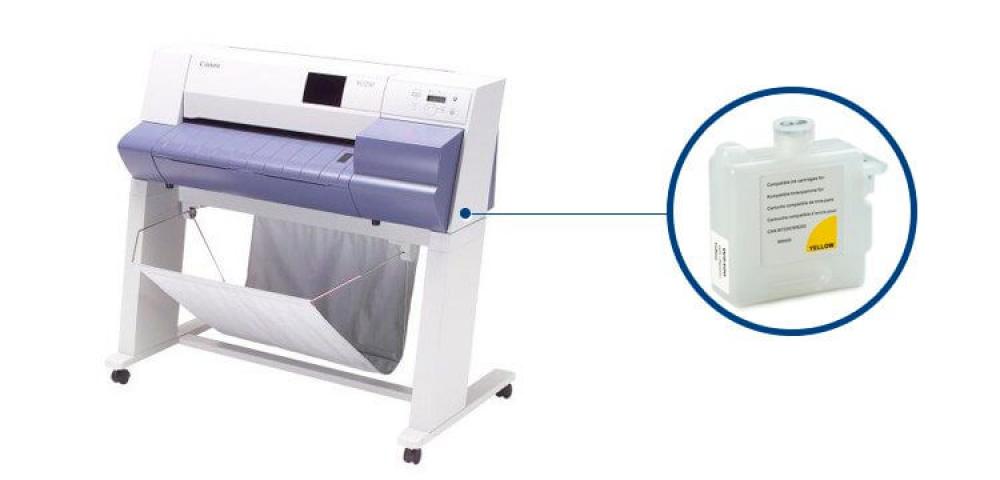 изображение Плоттер Canon imagePROGRAF W7250 с ПЗК и чернилами - изображение 1