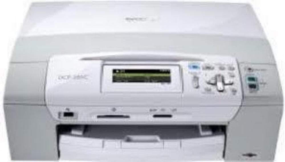 изображение МФУ Brother DCP-385CR с ПЗК и чернилами - изображение 1