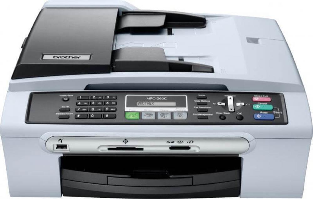 изображение МФУ Brother MFC-260C с ПЗК и чернилами - изображение 1