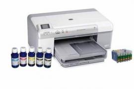 Цветной принтер HP Photosmart D5463 с ПЗК и чернилами Цветной принтер HP Photosmart D5463 с ПЗК и чернилами