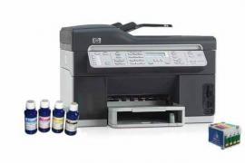 МФУ HP OfficeJet Pro L7580 с ПЗК и чернилами МФУ HP OfficeJet Pro L7580 с ПЗК и чернилами