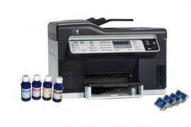 МФУ HP OfficeJet Pro L7590 с ПЗК и чернилами МФУ HP OfficeJet Pro L7590 с ПЗК и чернилами
