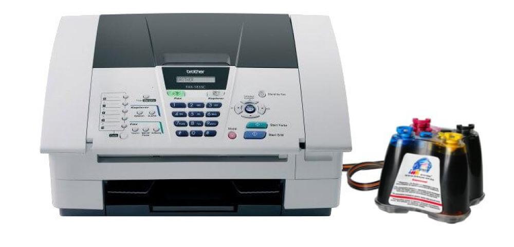 изображение МФУ Brother INTELLIFAX 1835C с СНПЧ и чернилами - изображение 1
