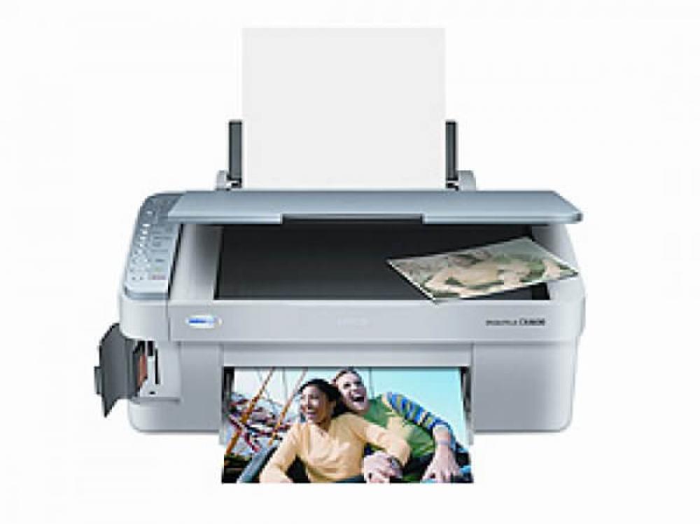 изображение МФУ Epson Stylus CX4600 с СНПЧ и чернилами - изображение 1