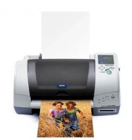 Принтер Epson Stylus Photo 785EPX с СНПЧ и чернилами