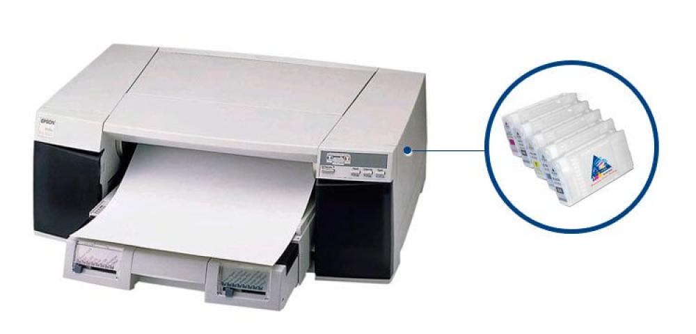 изображение Плоттер Epson Stylus Pro 5000 с ПЗК и чернилами - изображение 1