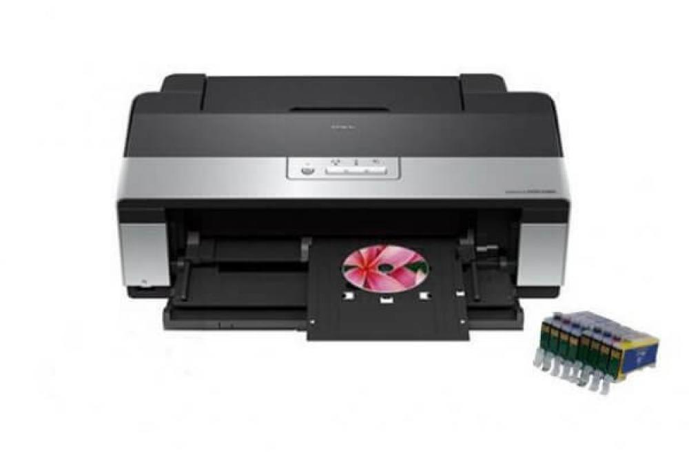 изображение Цветной принтер Epson Stylus Photo R2880 с ПЗК и чернилами - изображение 1