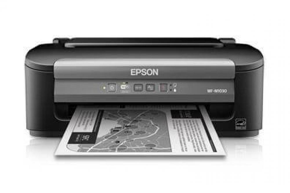 изображение Принтер Epson WorkForce WF-M1030 с СНПЧ и чернилами - изображение 1