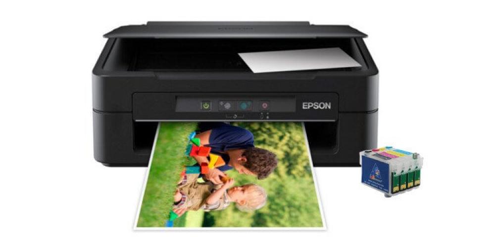 изображение МФУ Epson Expression Home XP-103 с ПЗК и чернилами - изображение 1