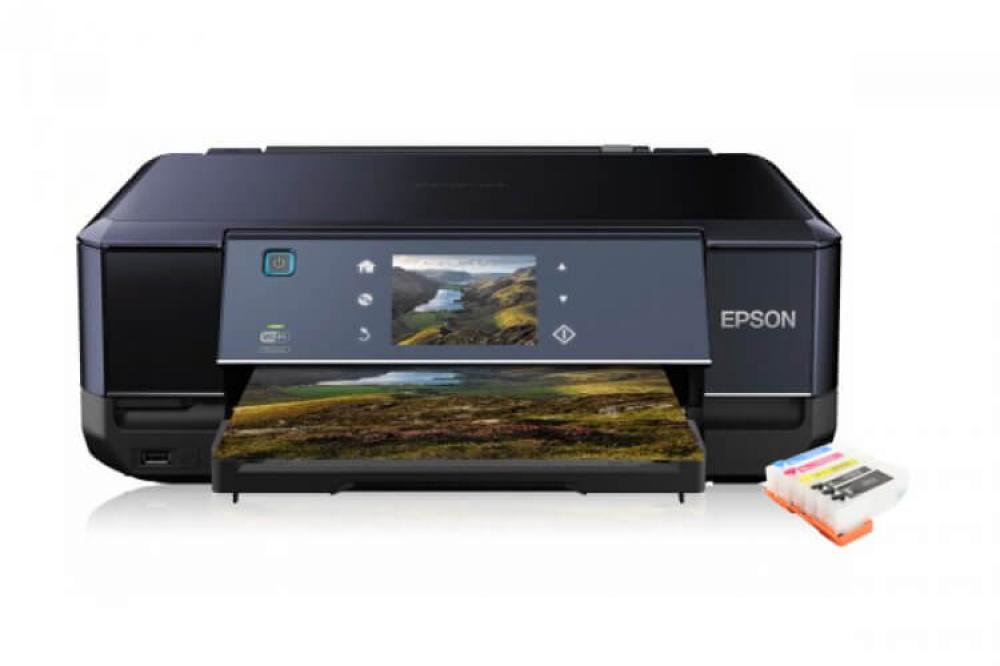 изображение МФУ Epson Expression Premium XP-700 с ПЗК и чернилами - изображение 1