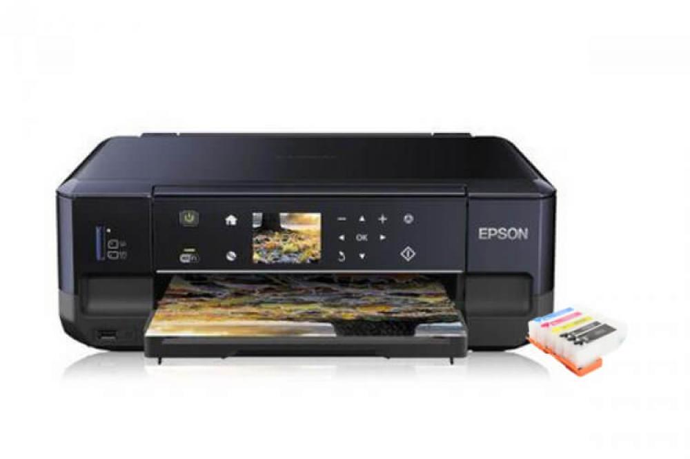 изображение МФУ Epson Expression Premium XP-650 с ПЗК и чернилами - изображение 1