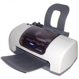 Цветной принтер Epson Stylus C41 с ПЗК и чернилами