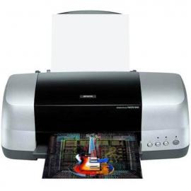 Цветной принтер Epson Stylus Color 900 с ПЗК и чернилами