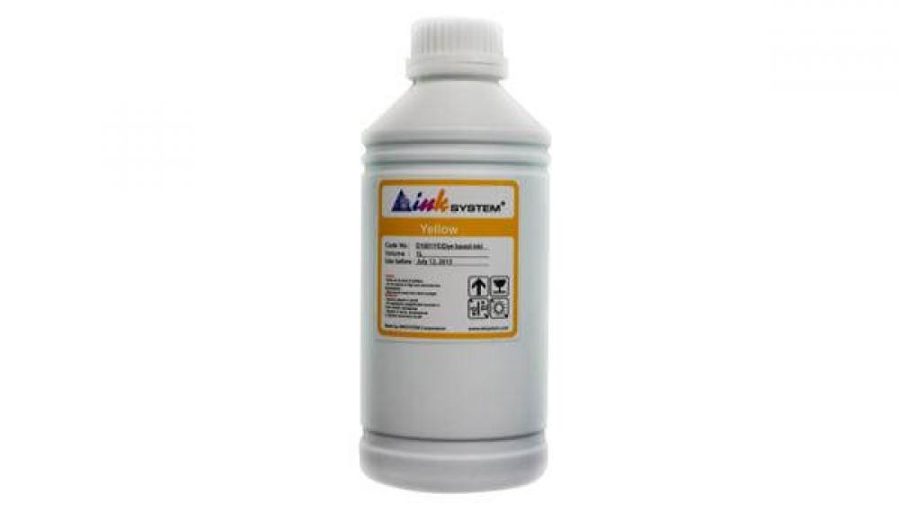 изображение Экосольвентные чернила INKSYSTEM Yellow 1000 мл (Южная Корея)