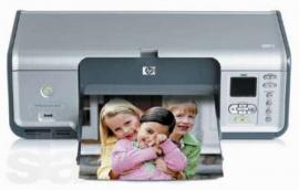Принтер HP Photosmart 8053 с СНПЧ и чернилами