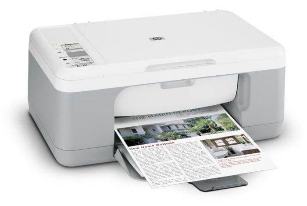 изображение МФУ HP Deskjet F2290 с СНПЧ и чернилами - изображение 1