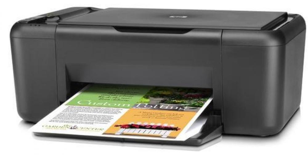 изображение МФУ HP DeskJet F2480 с СНПЧ и чернилами - изображение 1