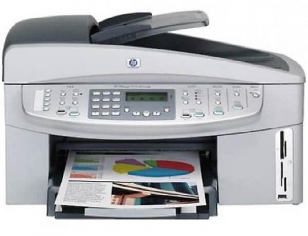 изображение МФУ HP Officejet 7208 с СНПЧ и чернилами - изображение 1
