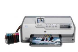МФУ HP Photosmart C8183 с СНПЧ и чернилами