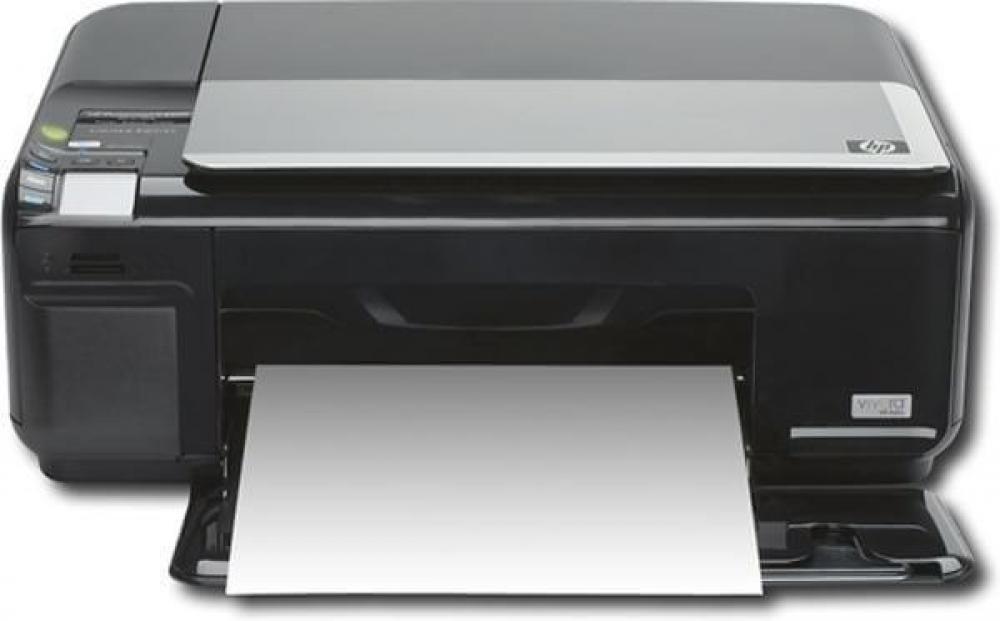 изображение МФУ HP Photosmart C4599 с СНПЧ и чернилами - изображение 1