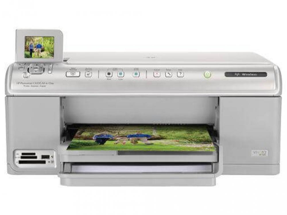 изображение МФУ HP Photosmart C6350 с СНПЧ и чернилами - изображение 1