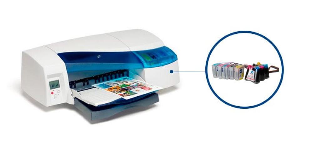 изображение Плоттер HP DesignJet 10 с СНПЧ и чернилами - изображение 1