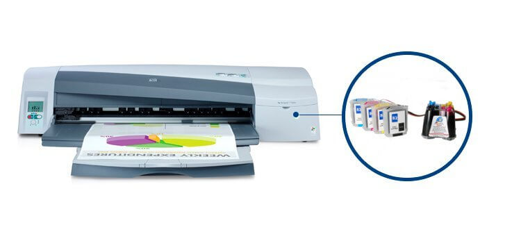 Купить Плоттер HP DesignJet 100 с СНПЧ в Минске - цена, обзор. Продажа ...