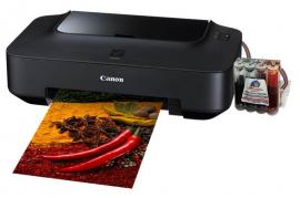 Принтер Canon Pixma iP2700 с СНПЧ и чернилами Принтер Canon Pixma iP2700 с СНПЧ и чернилами