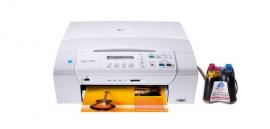 МФУ Brother DCP-195C с СНПЧ и чернилами МФУ Brother DCP-195C с СНПЧ и чернилами