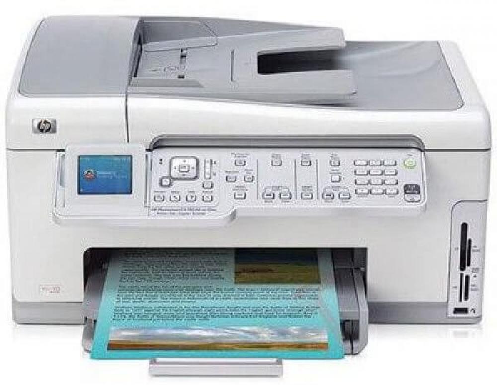 изображение МФУ HP Photosmart C6180 с СНПЧ и чернилами - изображение 1