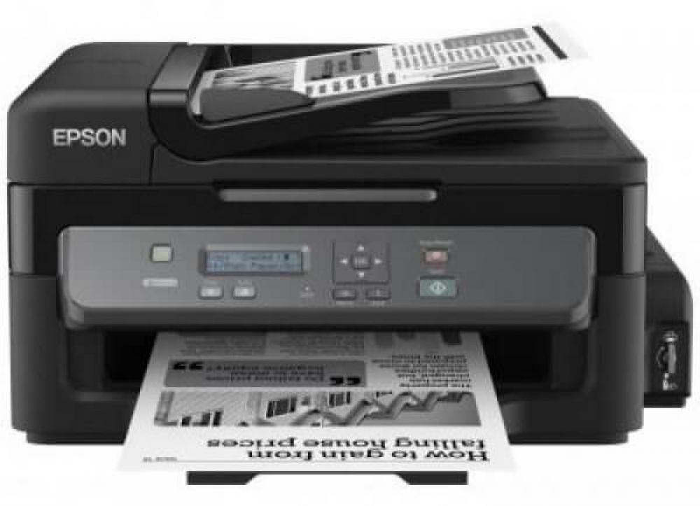 изображение МФУ Epson M200 с оригинальной СНПЧ и чернилами INKSYSTEM - изображение 1