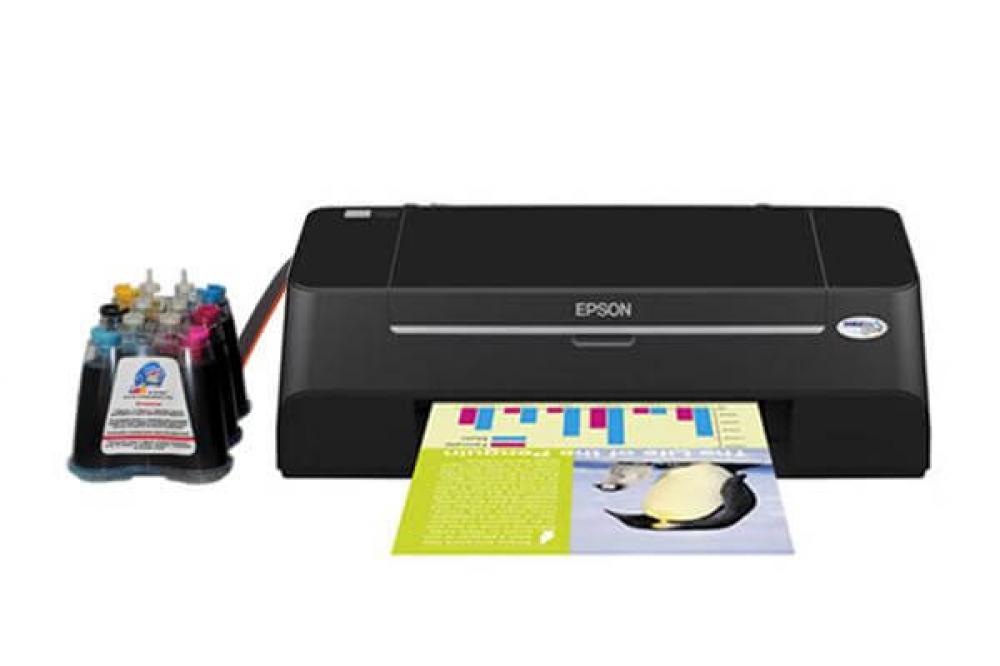 изображение Принтер Epson Stylus T20 с СНПЧ и чернилами - изображение 1