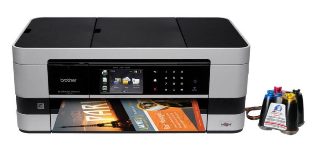 изображение МФУ Brother MFC-J4510DW с СНПЧ и чернилами - изображение 1