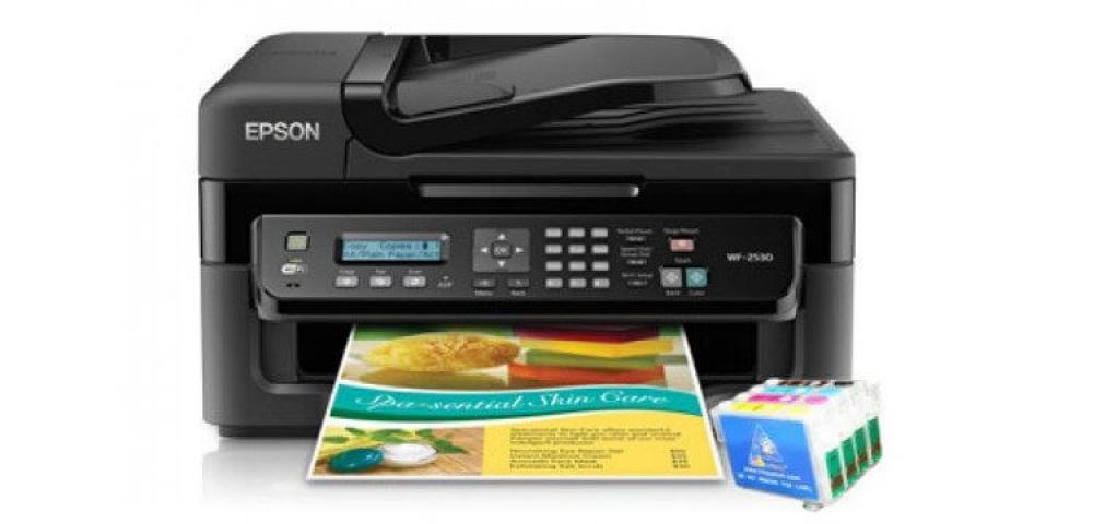 изображение МФУ Epson Workforce WF-2530WF Refurbished by Epson с ПЗК и чернилами - изображение 1
