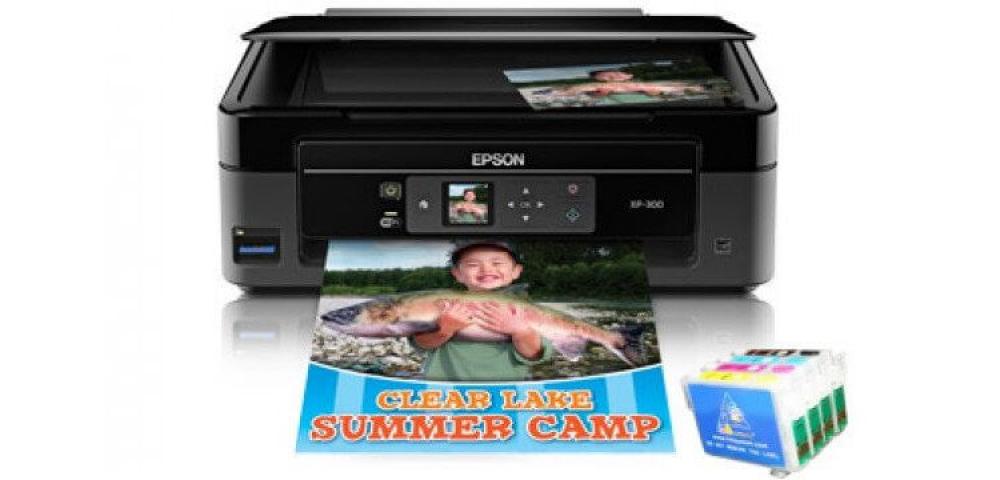 изображение МФУ Epson Expression Home XP-310 с ПЗК и чернилами - изображение 1