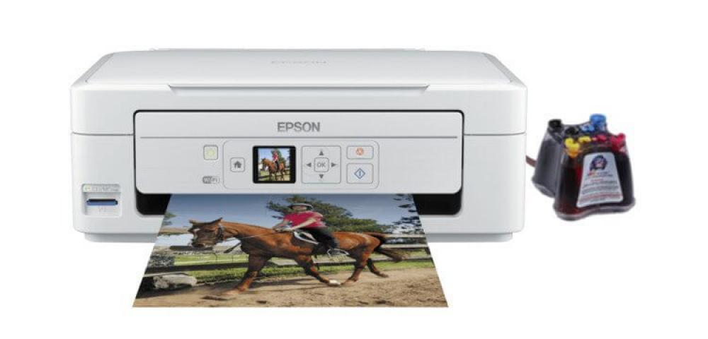 изображение МФУ Epson Expression Home XP-312 с СНПЧ и чернилами - изображение 1