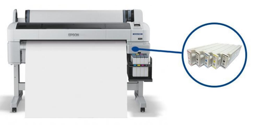изображение Плоттер Epson SureColor SC-T7200 с ПЗК и чернилами - изображение 1