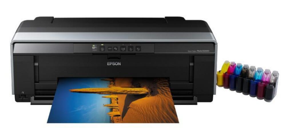 изображение Принтер Epson Stylus Photo R2000 с СНПЧ и чернилами (США) - изображение 1