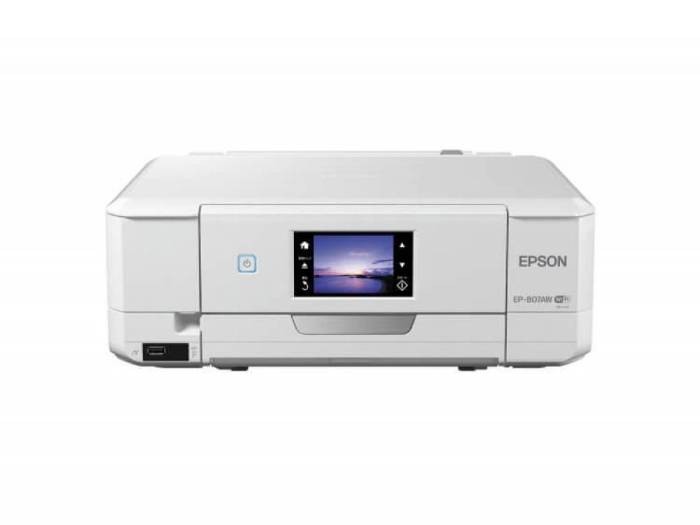 изображение МФУ Epson Colorio EP-807AW с СНПЧ и чернилами - изображение 1